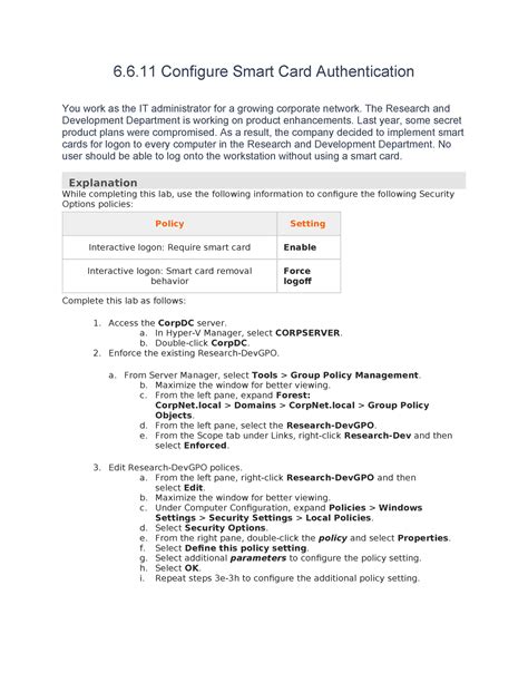 smart card authentication vmware|6.6.11 configure smart card authentication.